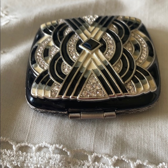 Art Deco- Jay Strongwater Enamel compact - Picture 5 of 5